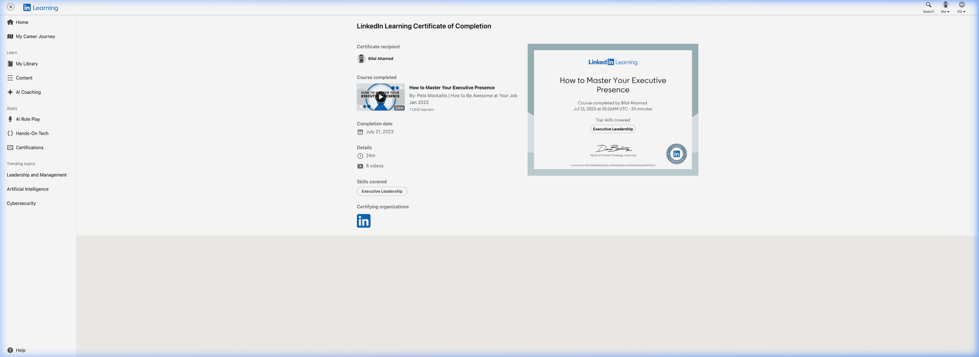 How to Master Your Executive Presence