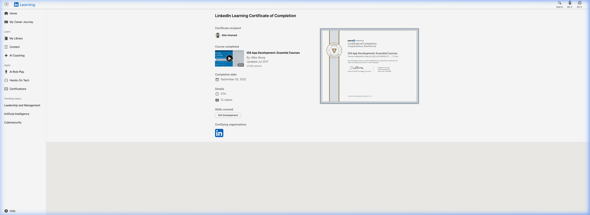 iOS App Development: Essential Courses