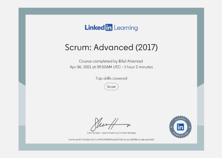Scrum: Advanced